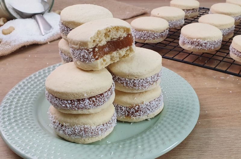 Alfajores de maicena veganos